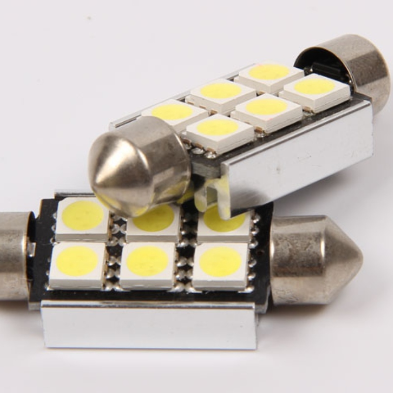 5050 6smd canbus sans erreur voiture 36mm auto led lumière feston led lumière intérieure