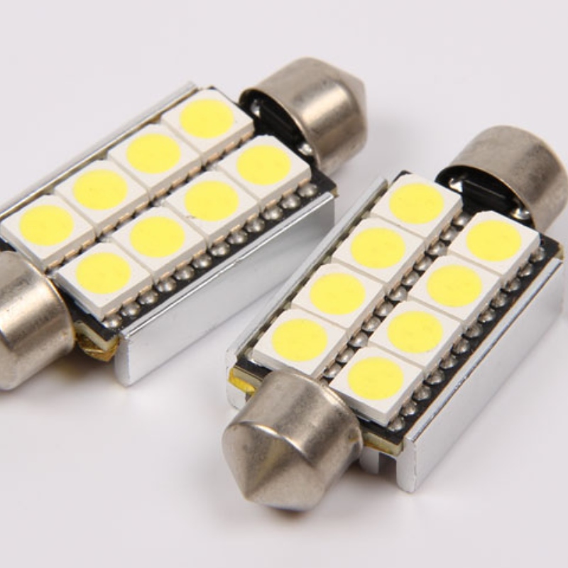 5050 8smd canbus sans erreur 42mm auto voiture 12V led lumière feston led lumière intérieure led liseuse