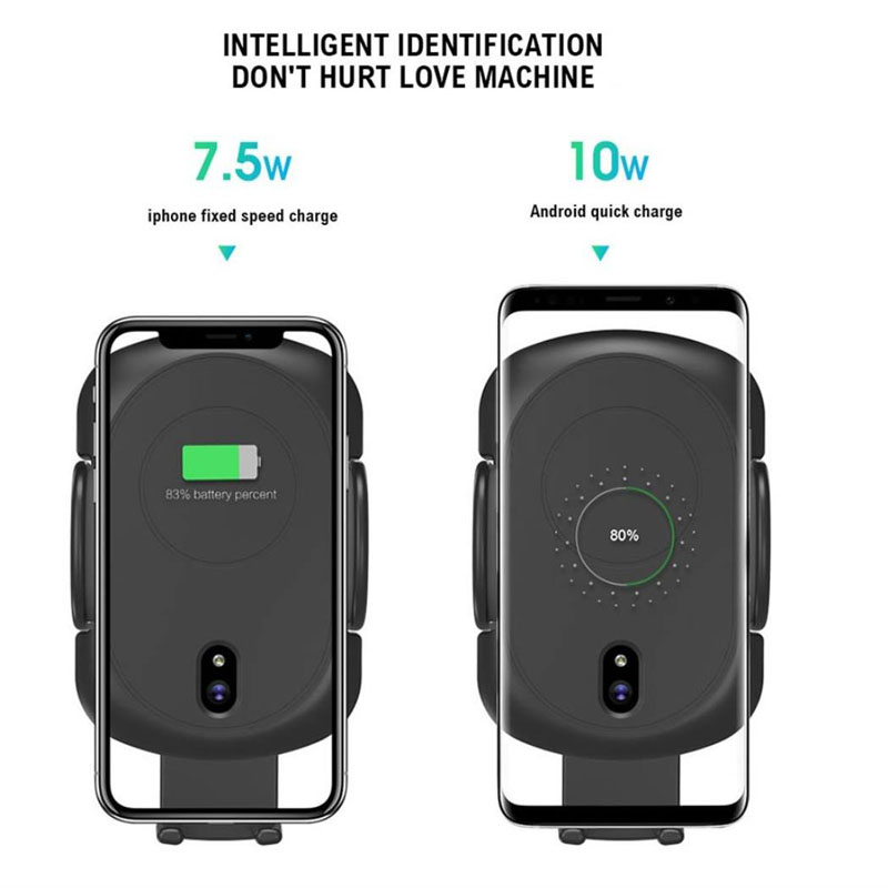 KPS-9601HC 2019 chargeur rapide sans fil de type c pour téléphone portable infrarouge 10W