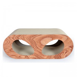 YJ Display - respectueux de l'environnement - salon de grattoir pour chat en carton ondulé