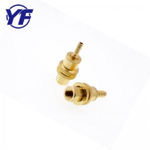 Coupleur hydraulique rapide de petites pièces en métal faites sur commande de pression de haute précision