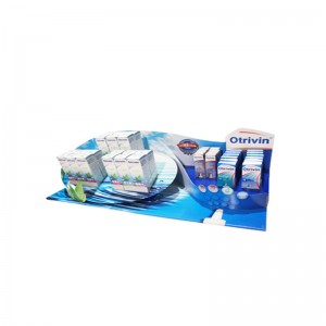 Écran YJ personnalisé, facile à respecter, écologique Assemblez les présentoirs de comptoir pour la papeterie et les livres