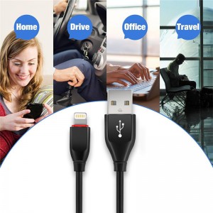 KPS-8461CB Câble de synchronisation et de données usb TPE / PVC