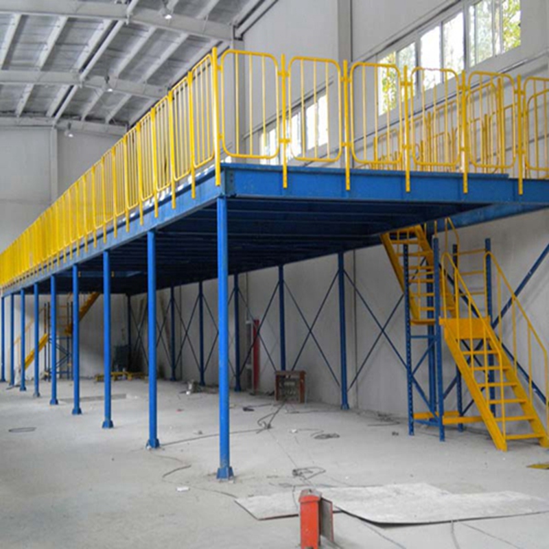 Plate-forme de travail mezzanine en acier de construction