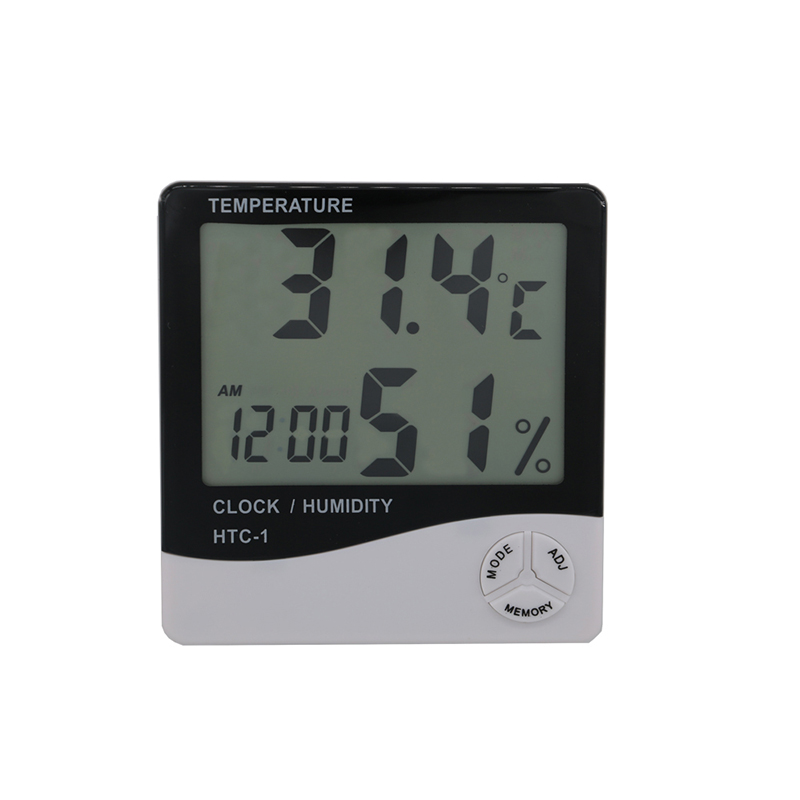 Thermomètre d'intérieur Mesure d'humidité Capteur de température Mesure de température Station météo Numérique