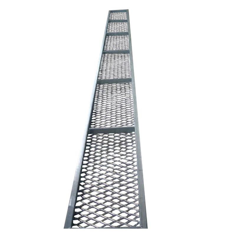 Planches en métal galvanisées de type grillage d'échafaudage