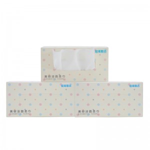 Lingette nettoyante pour le visage jetable