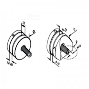 Adaptateur de verre 50MM