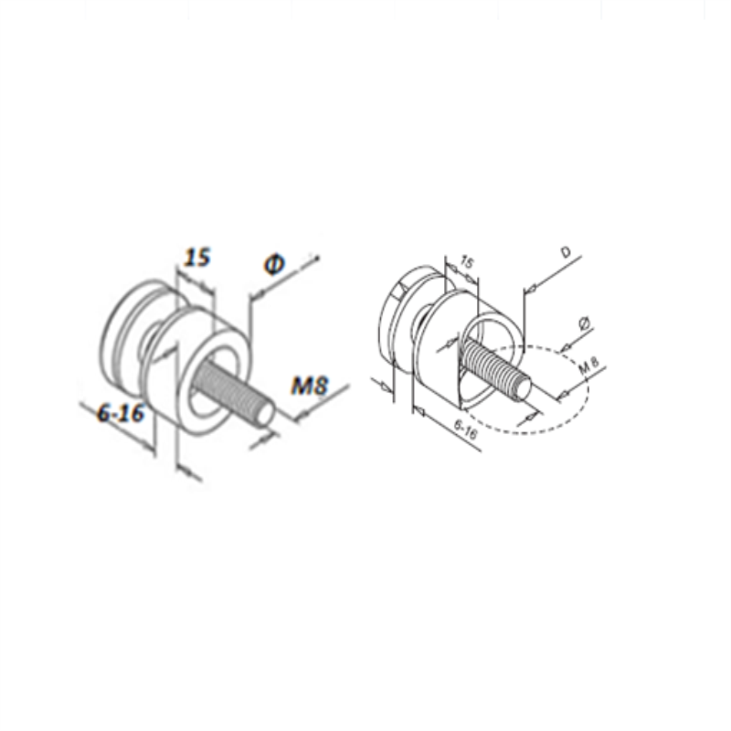 Adaptateur de verre 30MM