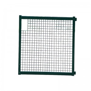 Barrière enduite de poudre de porte de soudure