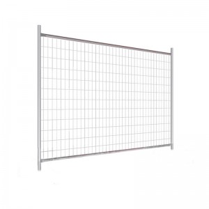 Barrière de sécurité galvanisée à chaud et clôture temporaire