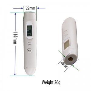 Nouveau produit Portable thermomètre infrarouge numérique de qualité mini produits chinois de poche