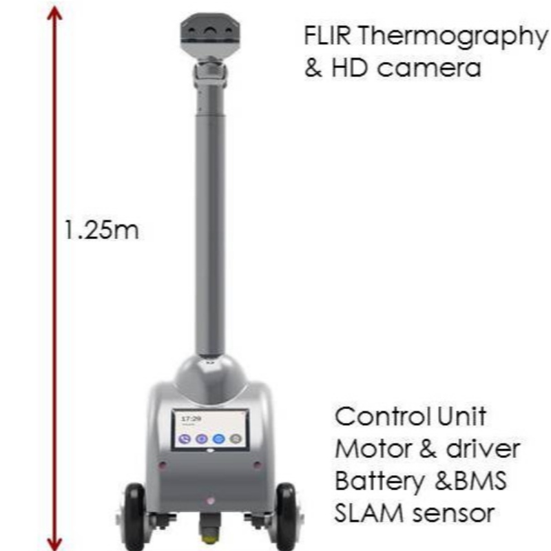 Robot de surveillance du centre de données MR9 IDC