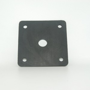Coussin d'isolation en caoutchouc de haute qualité en caoutchouc de plaque de liaison en caoutchouc d'amortissement pour les machines