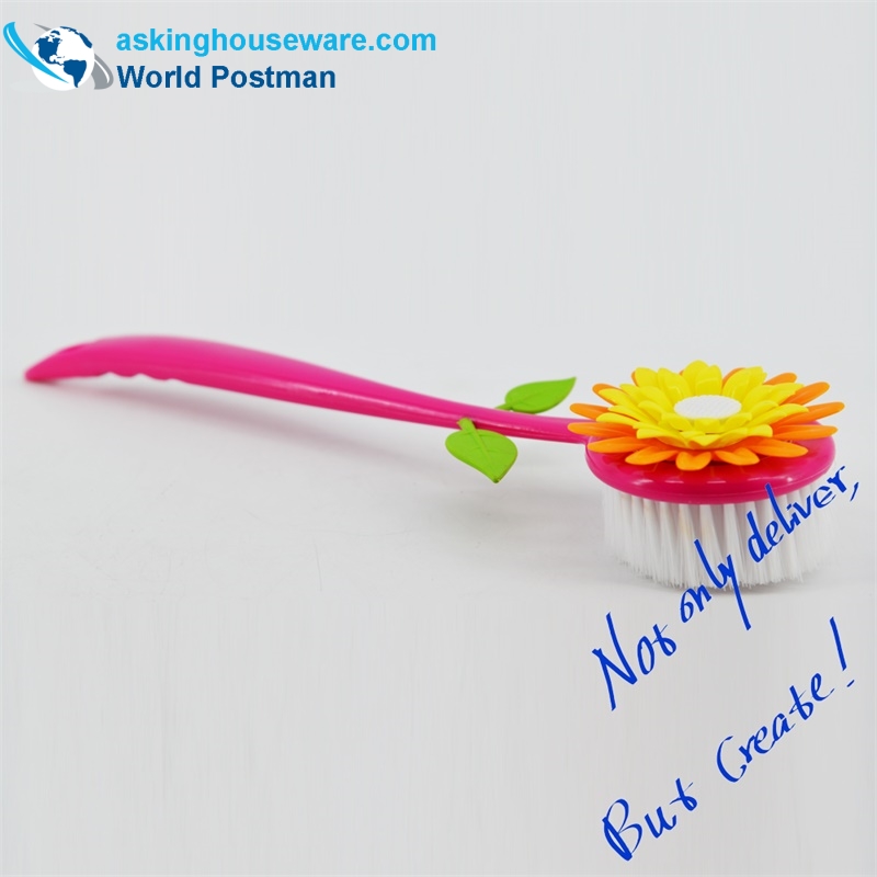 AKLBB001 - Brosse de nettoyage douce pour le bain en forme de fleur
