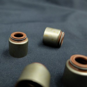 Pièces en caoutchouc automatiques adaptées aux besoins du client de pièces de caoutchouc de soupape de joint d'huile SKF de tige de soupape pour des moteurs de camion