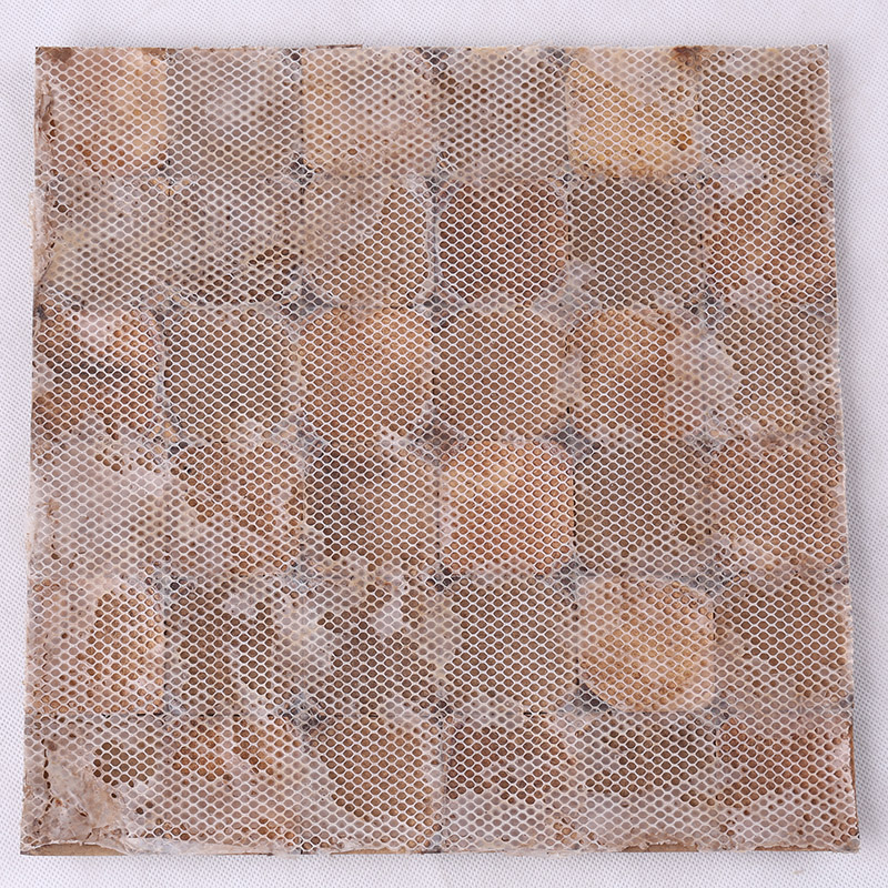 Carreau de mur décoratif en mosaïque carrée polie naturelle antique