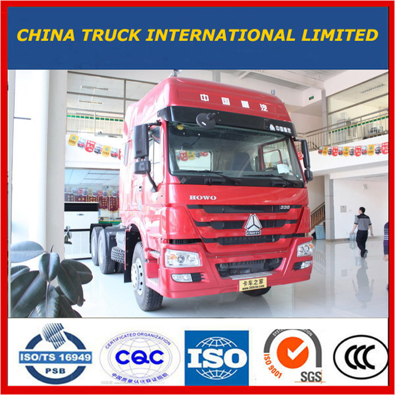 Sinotruck Heavy Duty Truck 336hp HOWO, Camion de remorquage, Tracteur, Chef de camion