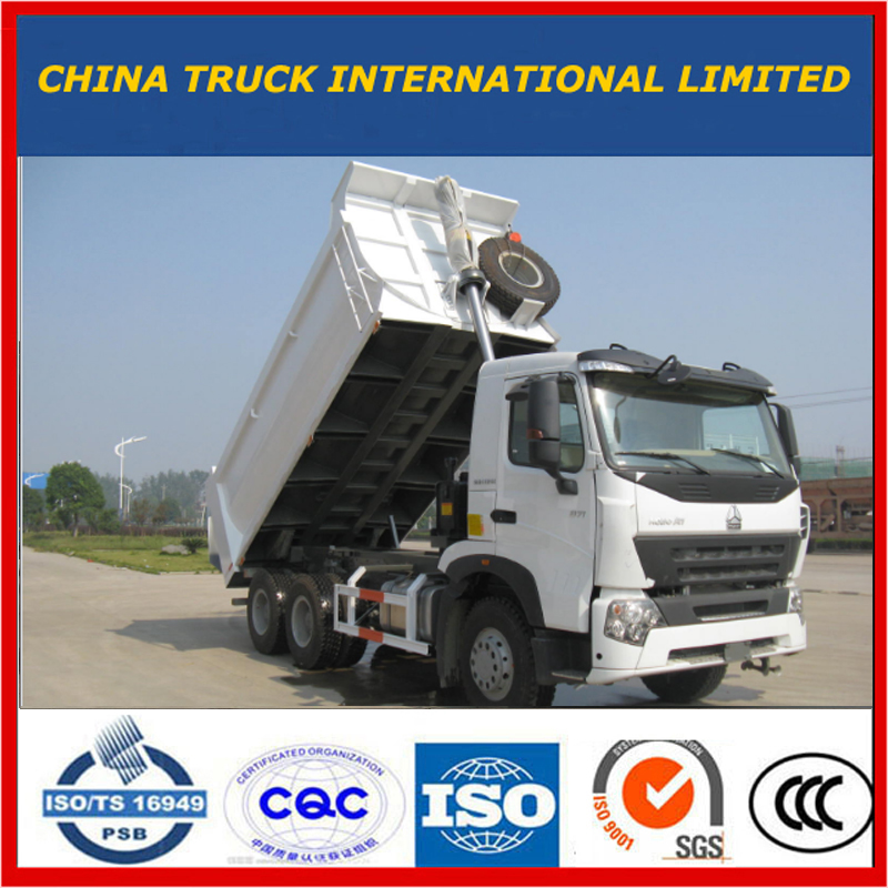 HOWO Sinotruk Dump Truck / Dumper Truck de 15-20 Cbm