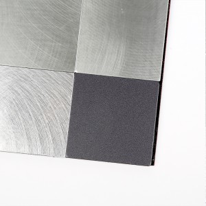 Dosseret de carreaux Peel and Stick pour autocollant de mosaïque de salle de bains de cuisine