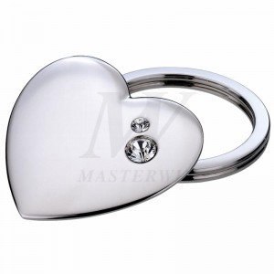 Porte-clé en métal avec cristaux_63711