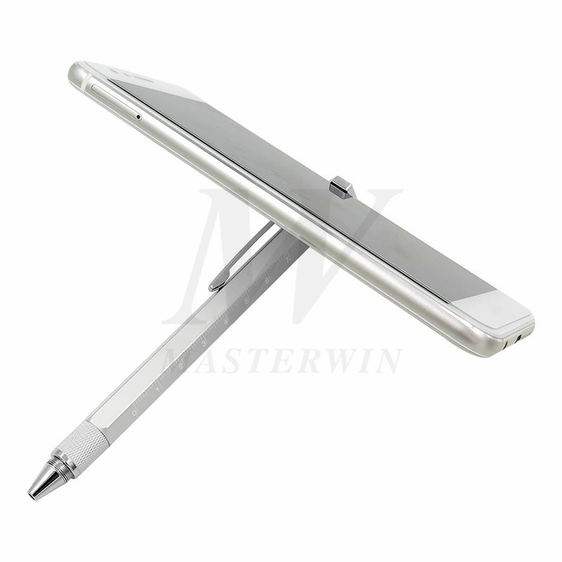 Stylet multi-fonctions 6 en 1 avec stylet / règle / support pour téléphone portable / ouvreur / tournevis