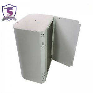 SPCC adapté aux besoins du client recourbant le coffret électrique en acier en métal de fabrication