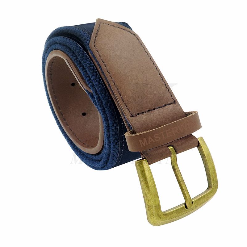 Ceinture en cuir / tissée / en sangle_BL17-003