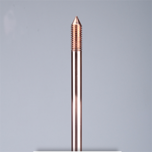 Bâtonnet de terre en cuivre pur de haute qualité à 99,9%