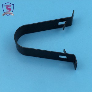 Métal d'OEM estampant l'attache d'agrafe de cuivre en acier de ressort plat