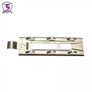 Pince à ressort plate en V à ressort en acier sur mesure pour batterie