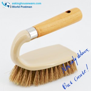 Akbrand Beach Brosse à récurer avec panneau carré