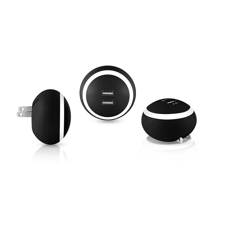 KPS-8601LC chargeur double USB 3.4A