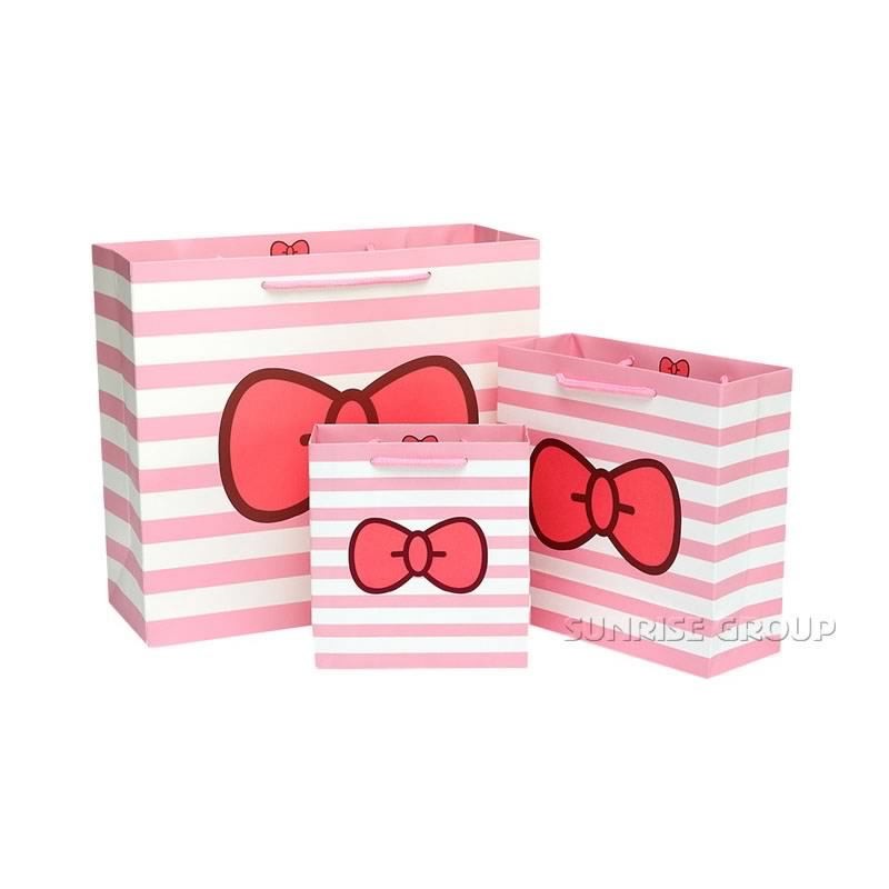 Sac à main en papier personnalisé pour sac cadeau d'emballage