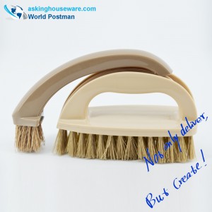 Akbrand Brosse De Récurage Détachable Manche Courbé