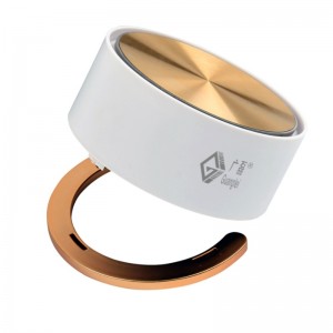 Mini purificateur d'air de voiture à la maison de crochet avec la surface et l'axe de galvanoplastie