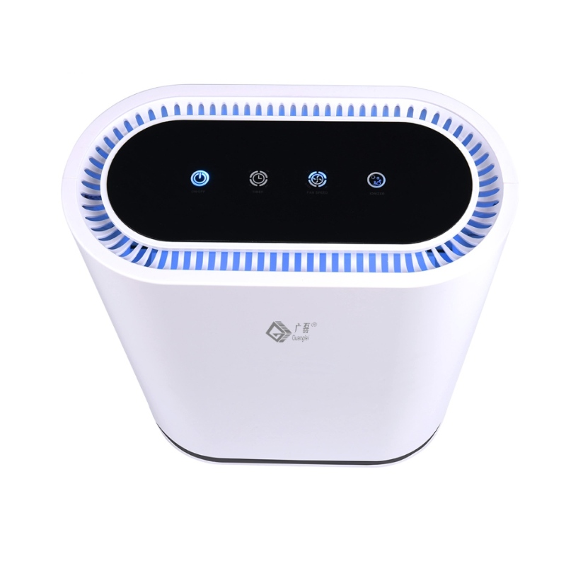 Purificateur d'air HEPA avec filtration pour pièces, allergènes, odeurs, fumée, moisissure, poussière, germes et squames d'animaux