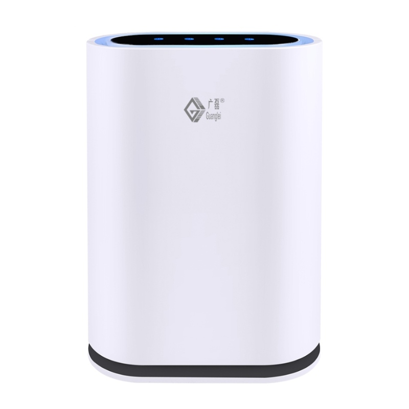 Purificateur d'air HEPA avec filtration pour pièces, allergènes, odeurs, fumée, moisissure, poussière, germes et squames d'animaux