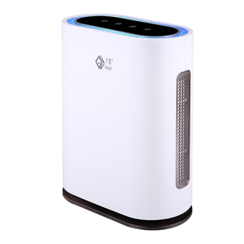 Purificateur d'air HEPA avec filtration pour pièces, allergènes, odeurs, fumée, moisissure, poussière, germes et squames d'animaux