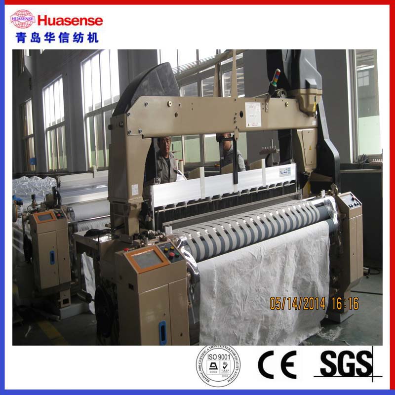 Ht-8200 métier à tisser au jet d'eau de bosse simple et lourd à grande vitesse / métier à tisser à jet / machines textiles / machine à tisser