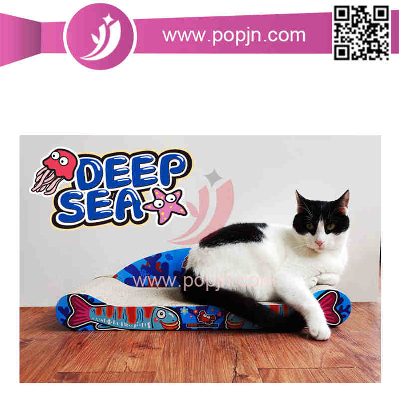 Scratcher recyclable de chat de carton de rayure de lit de salon de protection de grattoir recyclable