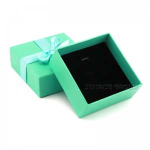 Boîte de rangement en papier personnalisée pour bijoux à petit prix