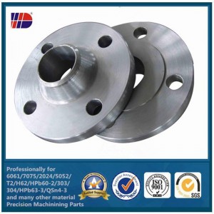 pièces en aluminium de fraisage faites sur commande de fabrication de précision de commande numérique par ordinateur