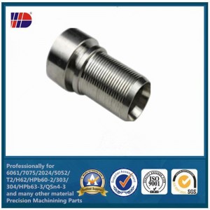 Mini tour en métal de précision CNC et pièces usinées par tournage