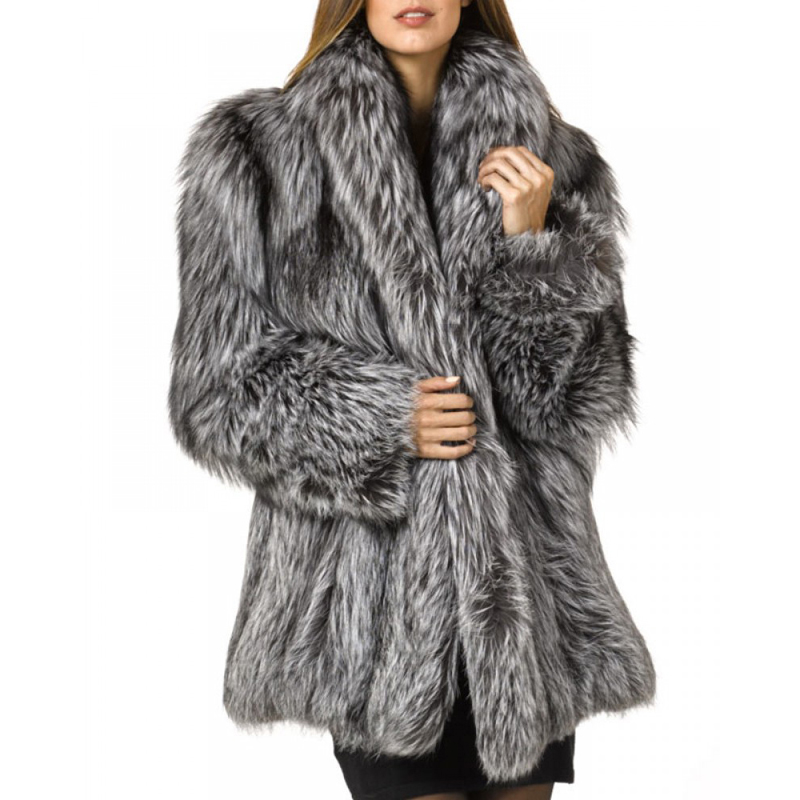 Rvxigzvi Femmes Fausse Fourrure Manteau Parka Veste Longue Tranchée Hiver Chaud Survêtement Épais Manteau Plus La Taille XS-4XL