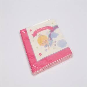 Usine d'approvisionnement Real Eood Frontière respectueuse de l'environnement Design Floral Bonne qualité Serviette en papier