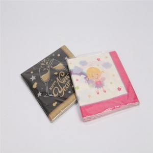 Usine d'approvisionnement Real Eood Frontière respectueuse de l'environnement Design Floral Bonne qualité Serviette en papier