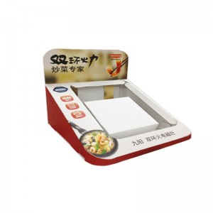 Présentoir audio de voiture en carton promotionnel personnalisé