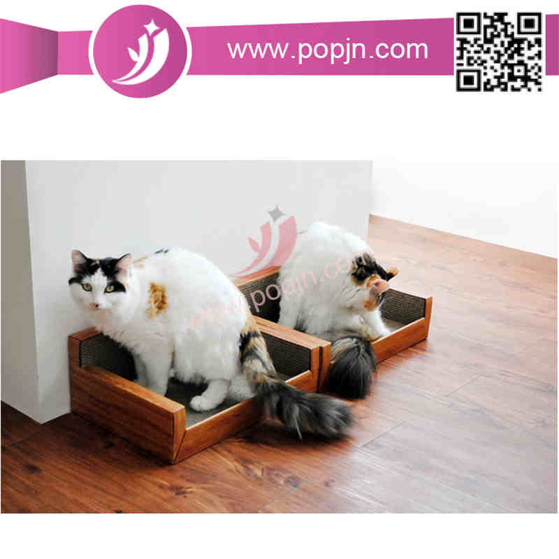 animal de compagnie en carton ondulé jouet chat scratcher