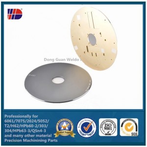 L'usine de commande numérique par ordinateur a adapté des pièces en aluminium de machines centrales usinées par commande numérique par ordinateur avec le sablage anodisé